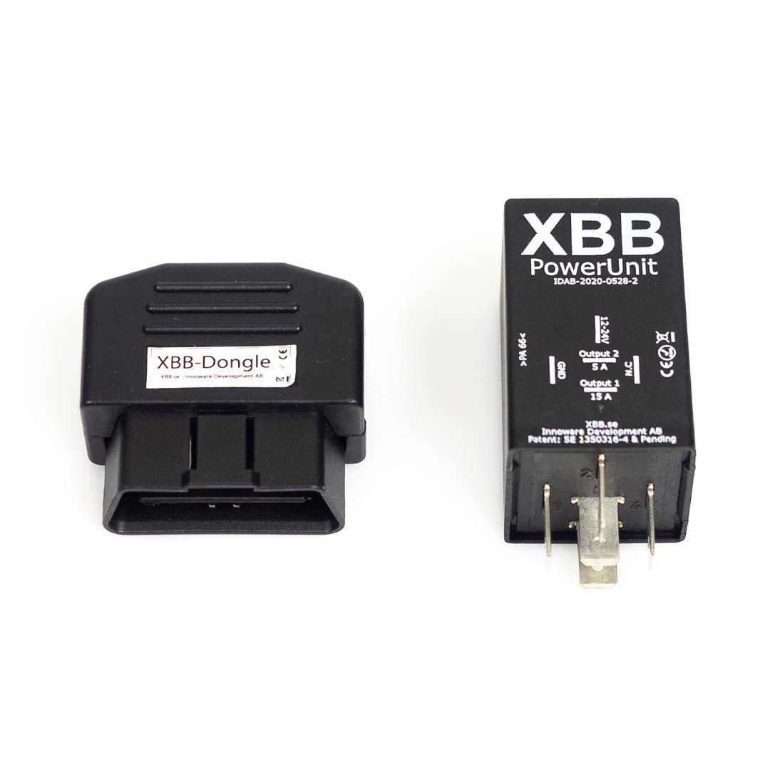 XBB OBD Dongle ja PowerUnit kytkentäsarja Lumise fi verkkokauppa