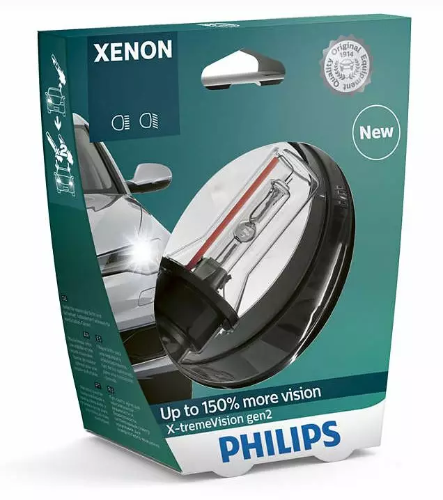 D2S Philips X-treme Vision +150% - D2R ja D2S - 1040700181 - 1